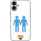 Blue Pride iPhone 16 Plus Skin