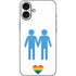 Blue Pride iPhone 16 Plus Skin