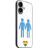 Blue Pride iPhone 16 Plus Skin