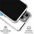 Blue Pride iPhone 16 Pro Clear Case