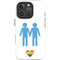 Blue Pride iPhone 16 Pro Impact Case