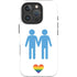 Blue Pride iPhone 16 Pro Impact Case