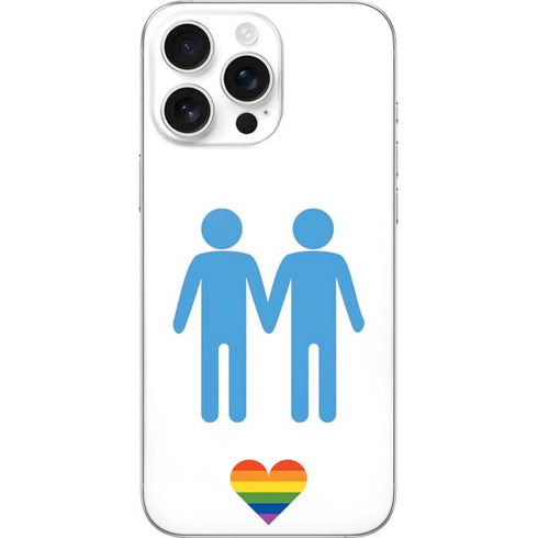 Blue Pride iPhone 16 Pro Max Skin