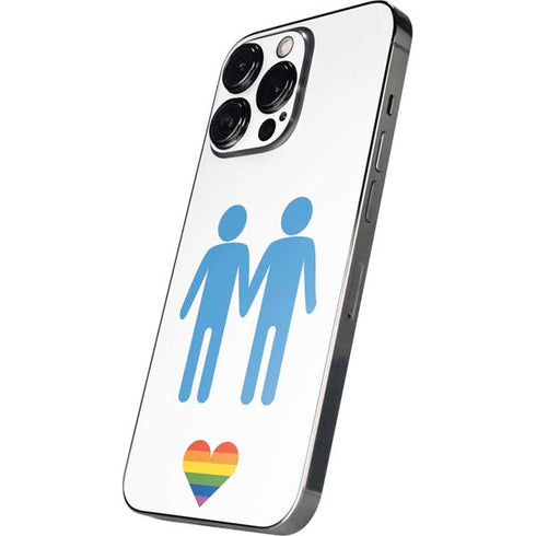 Blue Pride iPhone 16 Pro Max Skin