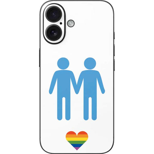 Blue Pride iPhone 16 Skin