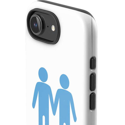Blue Pride iPhone 16e Impact Case
