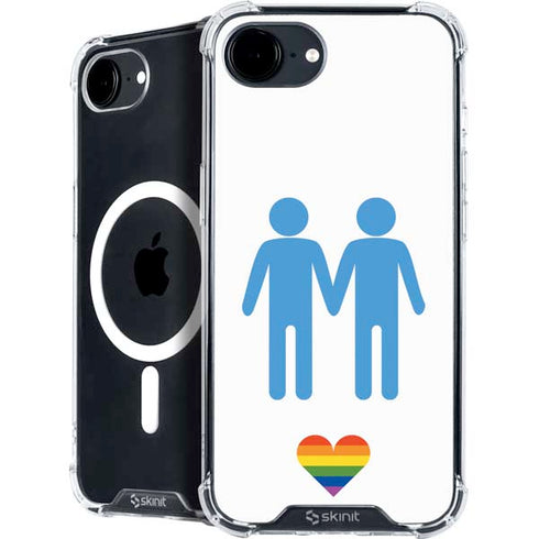 Blue Pride iPhone 16e MagSafe Case