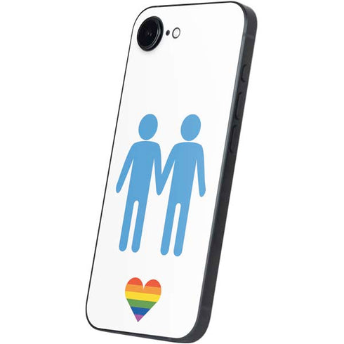 Blue Pride iPhone 16e Skin