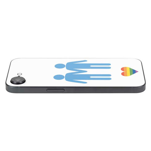 Blue Pride iPhone 16e Skin