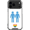 Blue Pride iPhone 18 Pro Max Clear Case