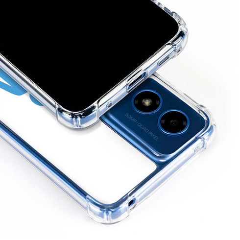 Blue Pride Moto G Play 4G (2024) Clear Case