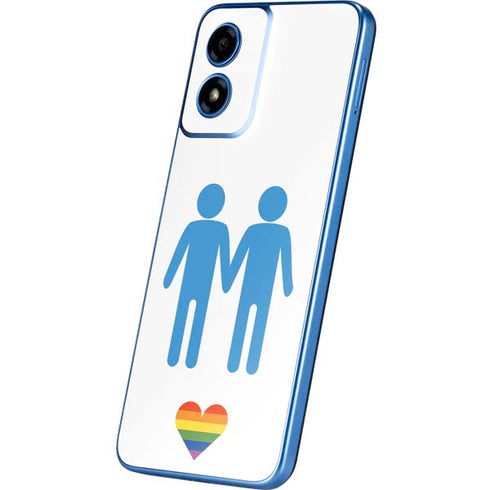 Blue Pride Moto G Play 4G (2024) Skin