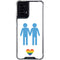 Blue Pride Moto G Power 5G (2024) Clear Case