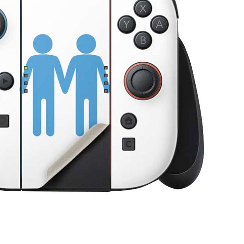 Blue Pride Nintendo Switch 2 (2025) Joy-Con Controller Skin