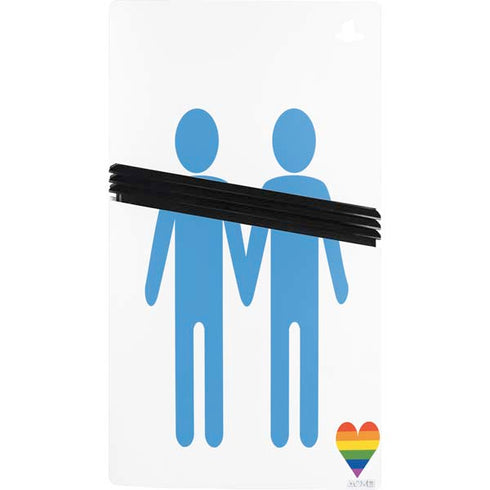 Blue Pride PS5 Pro Bundle Skin