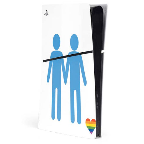 Blue Pride PlayStation PS5 Skins