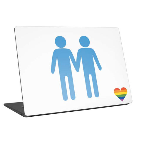 Blue Pride Laptop Skins