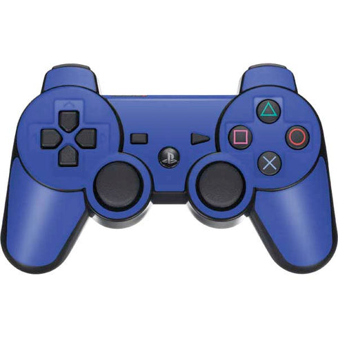 Blue PS3 Dual Shock wireless controller Skin