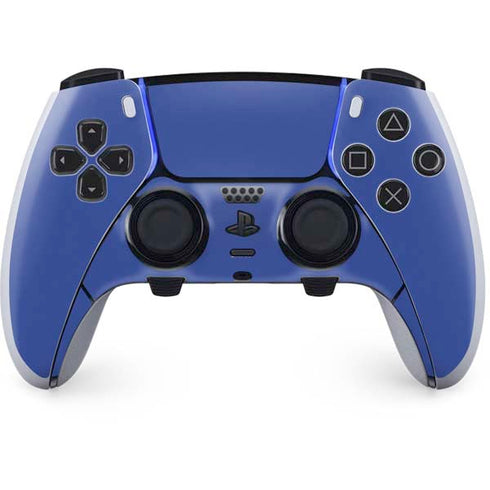 Blue Solid PS5 DualSense Edge Pro Controller Skin