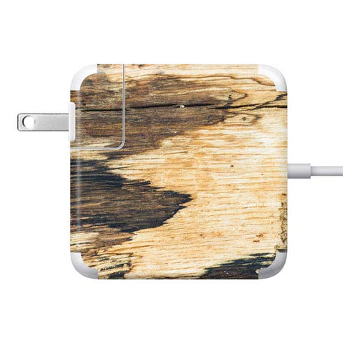 Blue Resin Wood 85W Power Adapter (15 and 17 inch MacBook Pro Charger) Skin