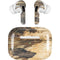 Blue Resin Wood AirPods Skins