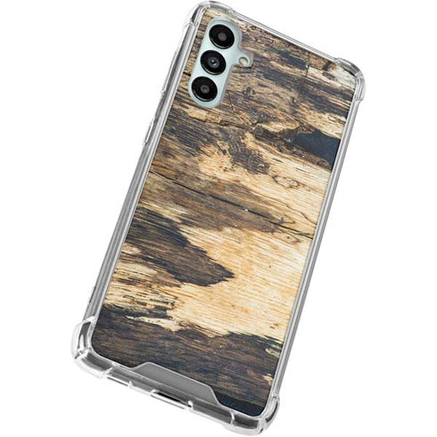Blue Resin Wood Gabb Phone 4 Clear Case