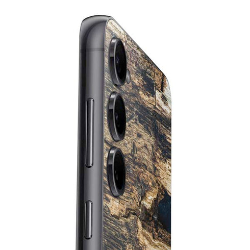 Blue Resin Wood Galaxy A16 5G Skin