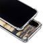 Blue Resin Wood Galaxy A36 5G Clear Case