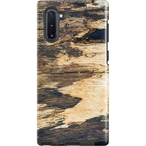 Blue Resin Wood Galaxy Cases