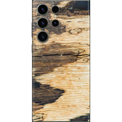 Blue Resin Wood Galaxy Skins