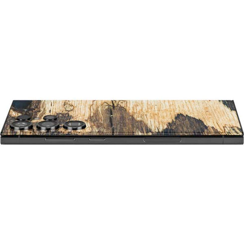 Blue Resin Wood Galaxy Skins