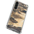 Blue Resin Wood Galaxy S24 FE Clear Case
