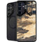 Blue Resin Wood Galaxy S24 FE Kickstand Case