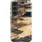 Blue Resin Wood Galaxy S25 Impact Case