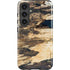 Blue Resin Wood Galaxy S25 Impact Case