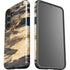 Blue Resin Wood Galaxy S25 Impact Case