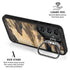 Blue Resin Wood Galaxy S25 Kickstand Case