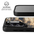 Blue Resin Wood Galaxy S25 Kickstand Case