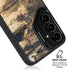 Blue Resin Wood Galaxy S25 Kickstand Case