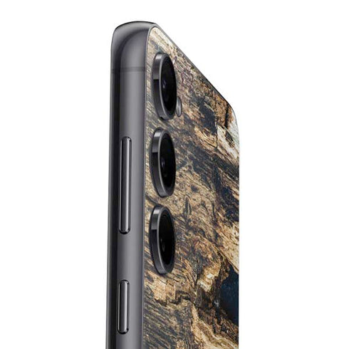 Blue Resin Wood Galaxy S24 Plus Skin