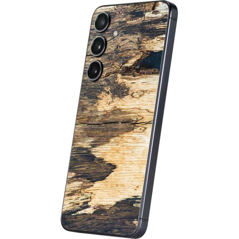 Blue Resin Wood Galaxy S24 Skin