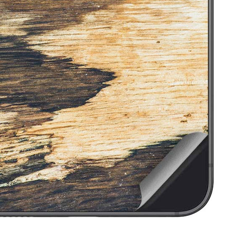 Blue Resin Wood Galaxy S24 Skin