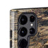 Blue Resin Wood Galaxy S25 Ultra Impact Case