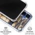 Blue Resin Wood Galaxy S25 Clear Case