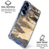 Blue Resin Wood Galaxy S25 Clear Case
