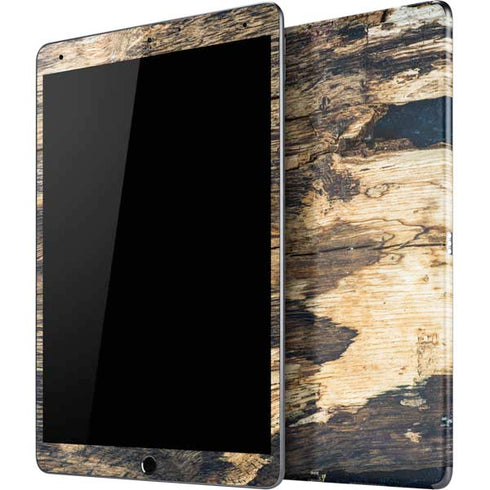 Blue Resin Wood iPad Skins