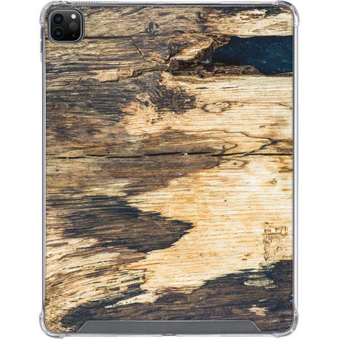 Blue Resin Wood iPad Cases
