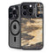 Blue Resin Wood iPhone 13 Pro Kickstand Case