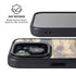 Blue Resin Wood iPhone 14 Kickstand Case