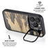 Blue Resin Wood iPhone 14 Pro Max Kickstand Case